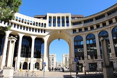 Le quartier Antigone à Montpellier